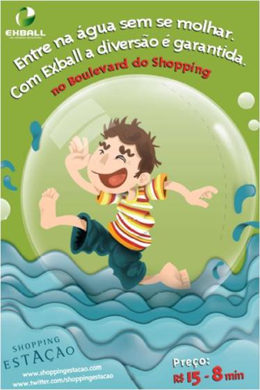 Campanha promocional agita ExBall no Estação