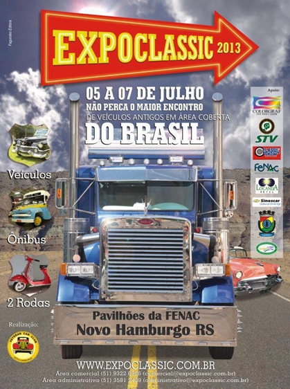 Rota "66" e caminhões são tema da Expoclassic 2013