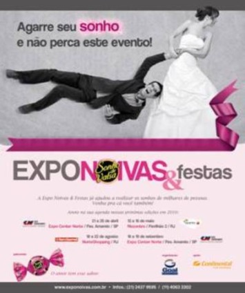 Exponoivas & Festas tem patrocínio de Sonho de Valsa Exponoivas & Festas tem patrocínio de Sonho de Valsa