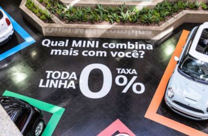 Mini Top Car ativa marca no Beiramar