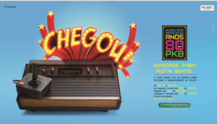ParkShoppingBarigüi apresenta brinquedos dos anos 80