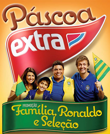 Assista a um jogo com o craque Ronaldo na promo do Extra