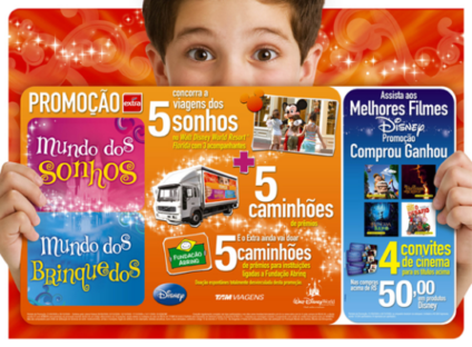 Extra leva crianças ao fantástico mundo da Disney