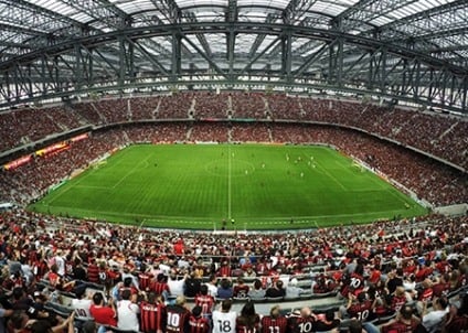Arena da Baixada identifica torcedores com mandados de prisão