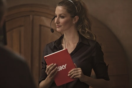 Gisele Bündchen divulga plataforma on demand da SKY