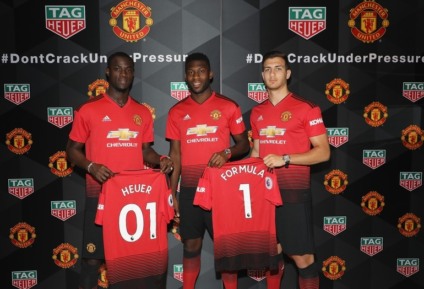 Manchester United e TAG Heuer criam linha de relógios