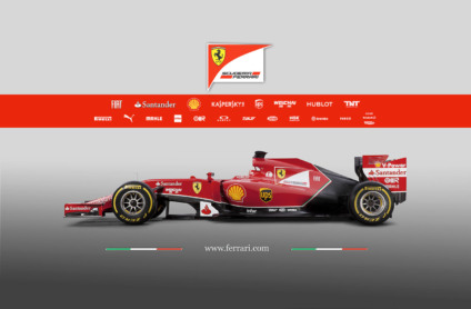 Veja os carros e patrocinadores da F1 2014