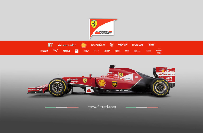 Veja os carros e patrocinadores da F1 2014