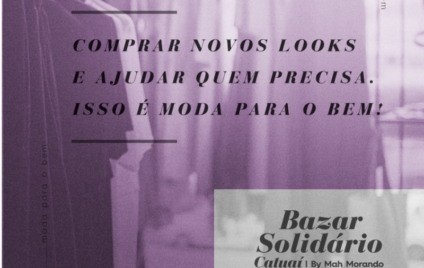 Solidariedade é tendência no Catuaí Trends Bazar Solidariedade é tendência no Catuaí Trends Bazar