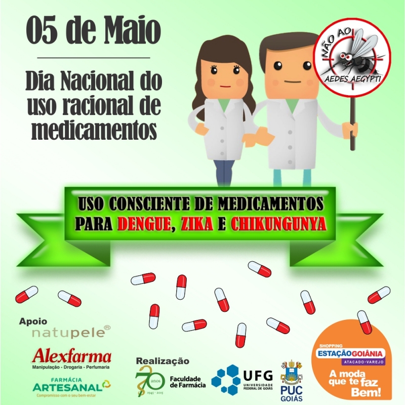 Goiânia mostra perigos da automedicação em casos de dengue