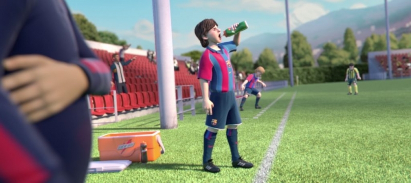 Gatorade faz filme em homenagem a Lionel Messi