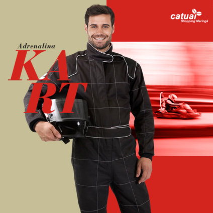 Catuaí Maringá inaugura única pista de kart indoor da cidade