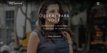 TRESemmé inova e cria plataforma de consultoria exclusiva e personalizada