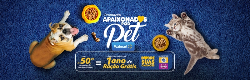 Walmart faz promoção que dá um ano de ração grátis