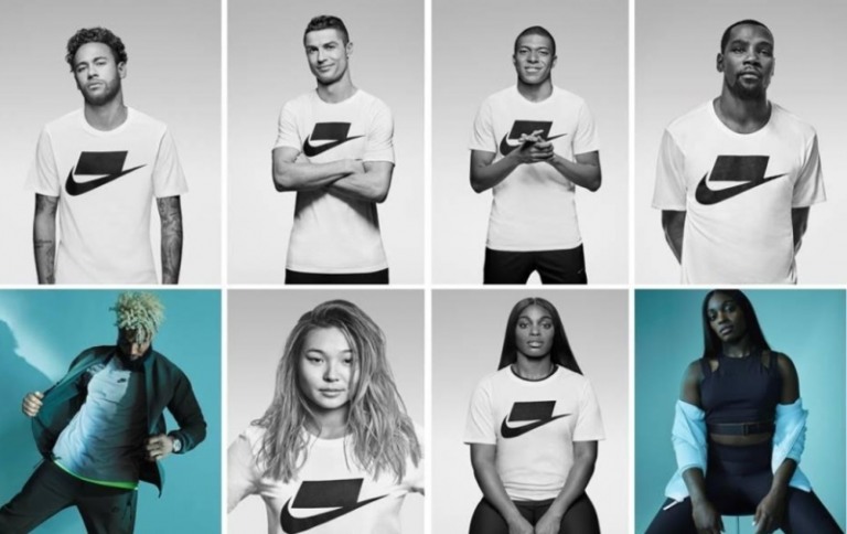 Nike convoca astros para ativar linhas de roupas