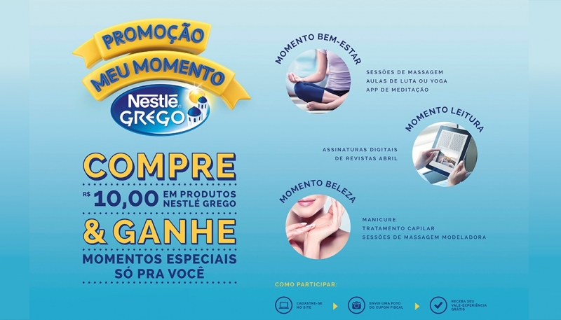 TLC Marketing assina a ação promo do Nestlé Grego