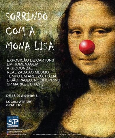 Shopping SP Market apresenta a exposição Sorrindo com a Mona Lisa