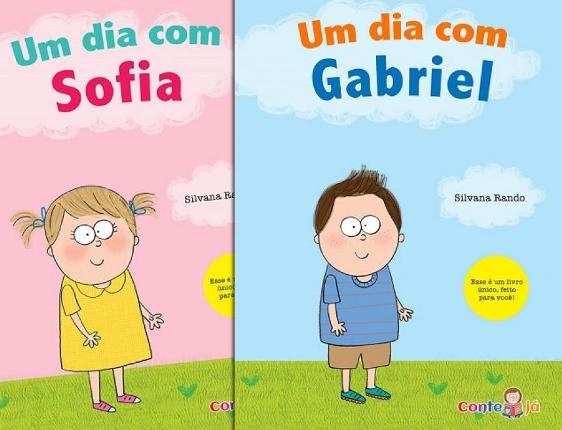 Rotina das crianças vira livro personalizado com o ConteJá