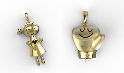 Outubro Rosa ganha pingentes de ouro personalizados