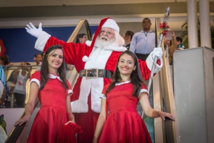 Papai Noel vai inaugurar “A Floresta Encantada do Noel” no Carioca Shopping