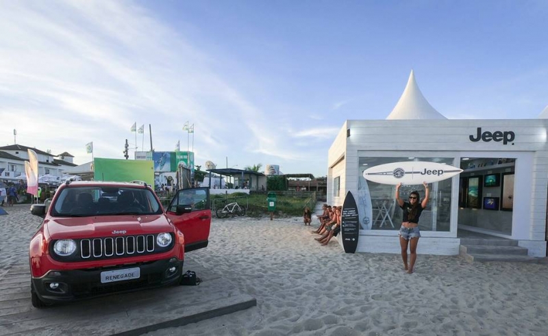 Jeep aposta em ações live no WSL 2018