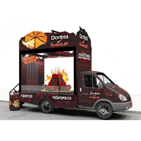 Doritos cria ação com food truck itinerante