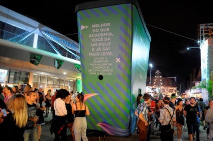 NSC Comunicação promove ação sustentável na Oktoberfest Blumenau