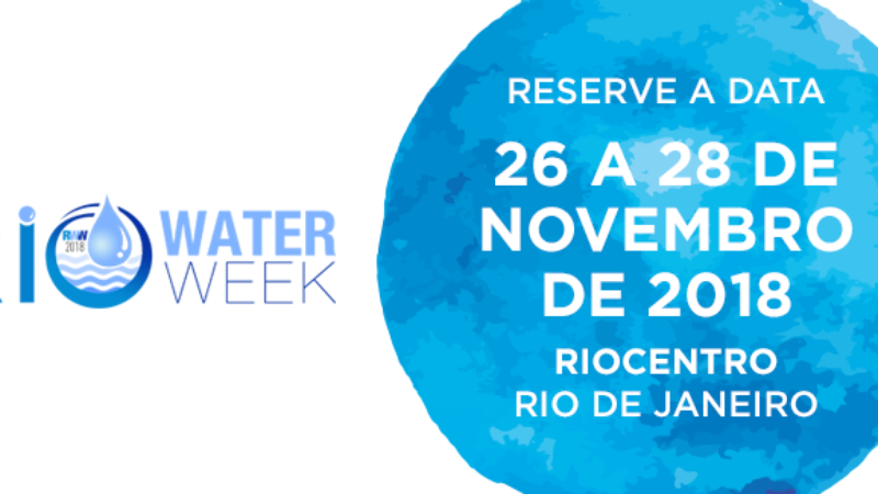 Rio Water Week será realizada pela primeira vez no Brasil