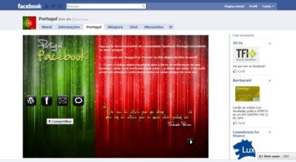 Portugal é um dos primeiros a ter página oficial no Facebook