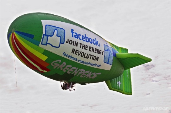 Facebook e Greenpeace parceiros na sustentabilidade