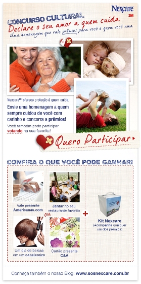 Nexcare ensina a cuidar e faz ação promocional