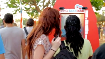 Coca-Cola leva "FaceLook" para evento em Israel