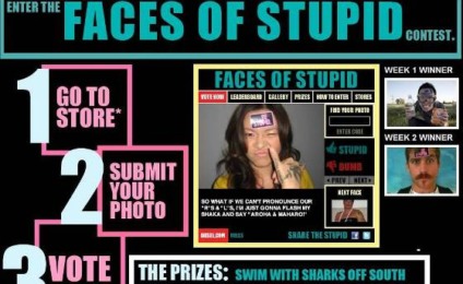 Momentos de "estupidez" ganham prêmio em ação promocional