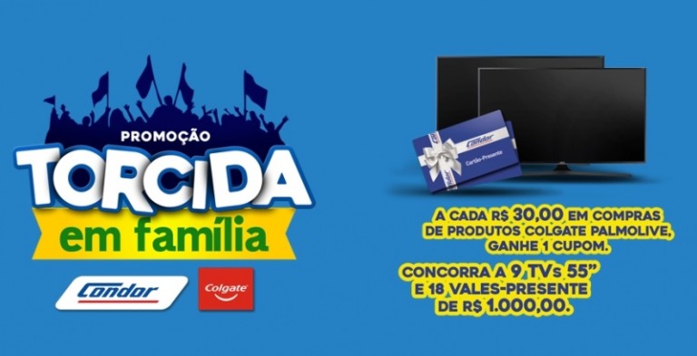 Condor e Colgate juntos em ação promocional