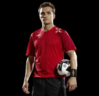 Desafiando Falcão na promoção da Umbro Desafiando Falcão na promoção da Umbro