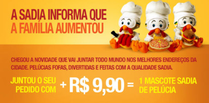 Sadia faz promo para público infantil