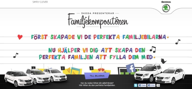 Skoda estimula casamento para promover test-drive