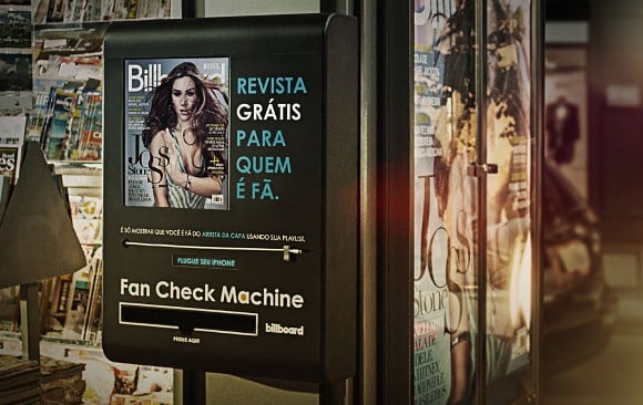 Billboard cria máquina que reconhece os fãs de música