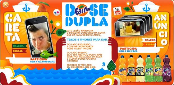 Caretas ganham prêmios de Fanta