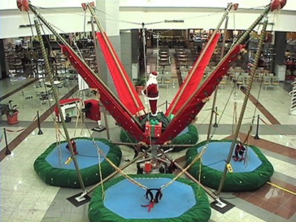 Saltos radicais no Farol Shopping
