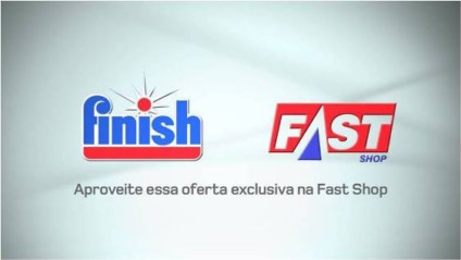 Ação promo de Finish e Fast Shop traz oferta inédita