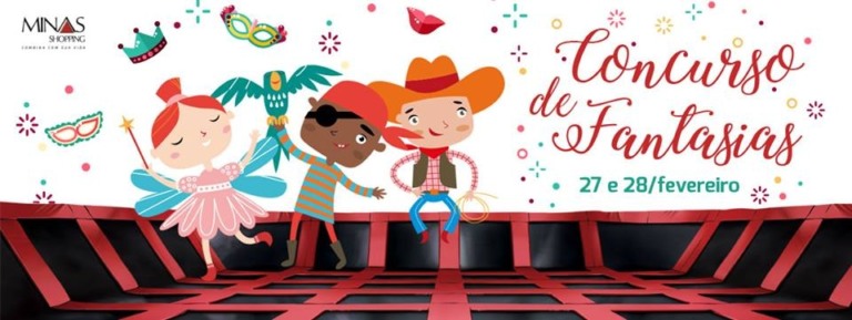 Concurso cultural de fantasias infantis será realizado no Minas Shopping