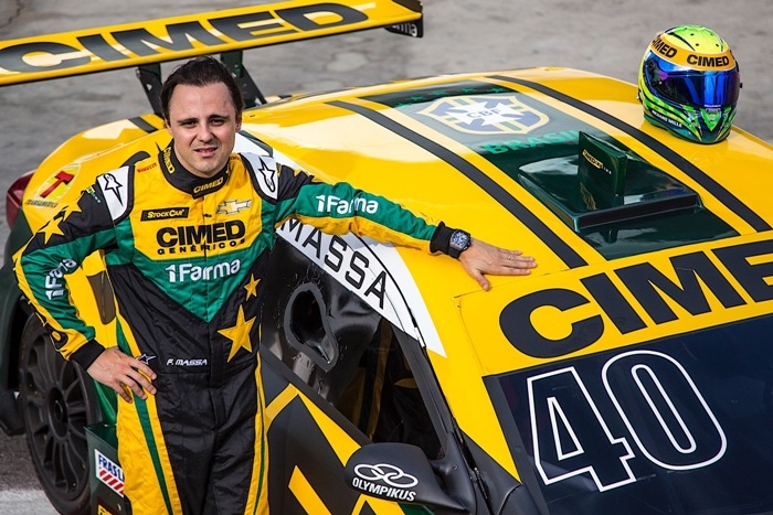 Felipe Massa tem primeiro contato com a Stock Car