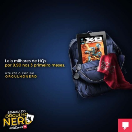 Promoção do Social Comics comemora o Dia do Orgulho Nerd