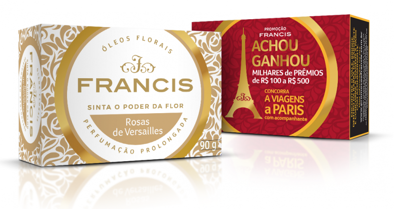 'Achou, ganhou' na promoção de Francis