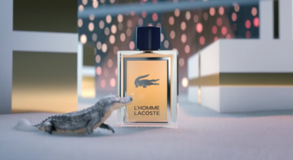 Lacoste faz campanha de Natal com seu próprio crocodilo