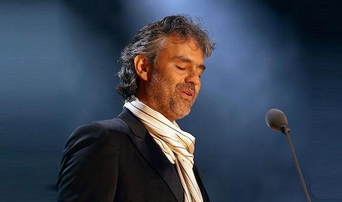 "Pinguim Guests Only" no show do Andrea Bocelli