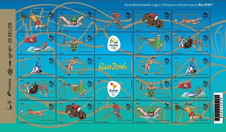 Desenhos criativos podem virar selos dos Jogos Rio 2016