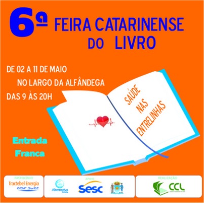 Florianópolis é palco da Feira Catarinense do Livro