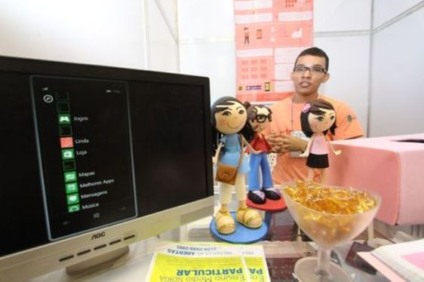 Alunos da Fundação Nokia em ação na Fentec